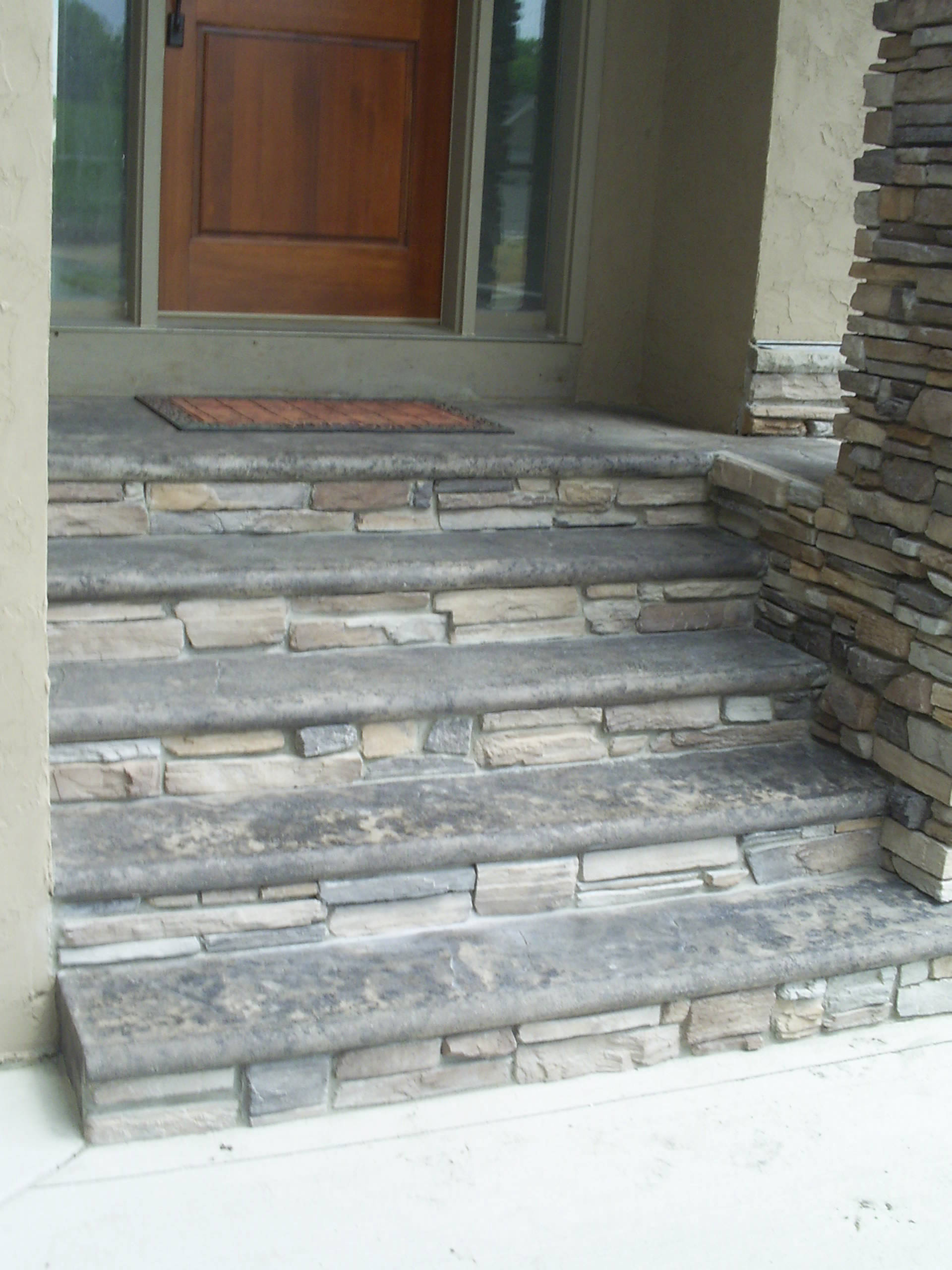 Stacked Stone Stairs MN